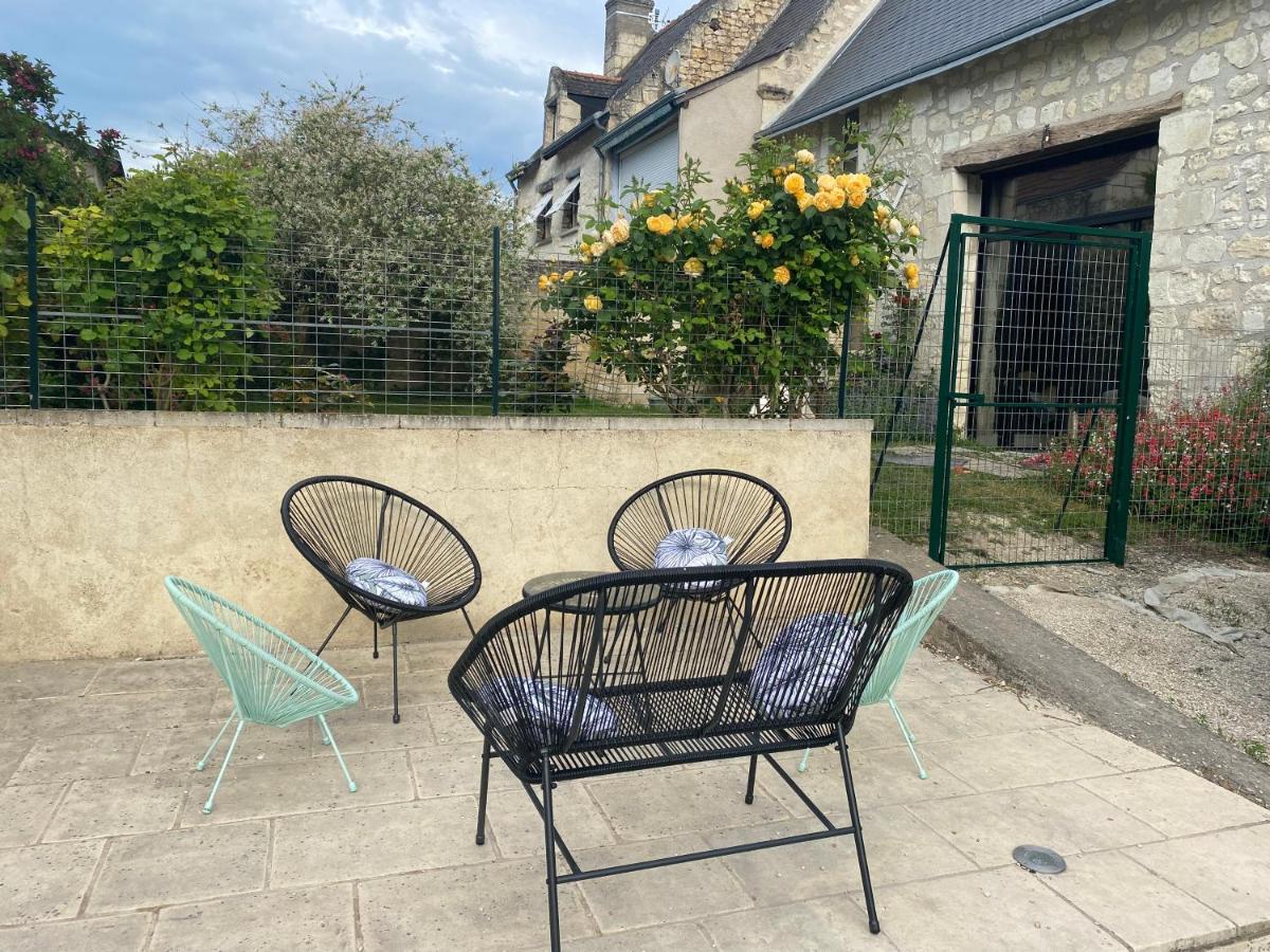 Studio Indre Climatise, La Halte De Cuze, Aux Abords De La Loire A Velo Huismes Exteriér fotografie