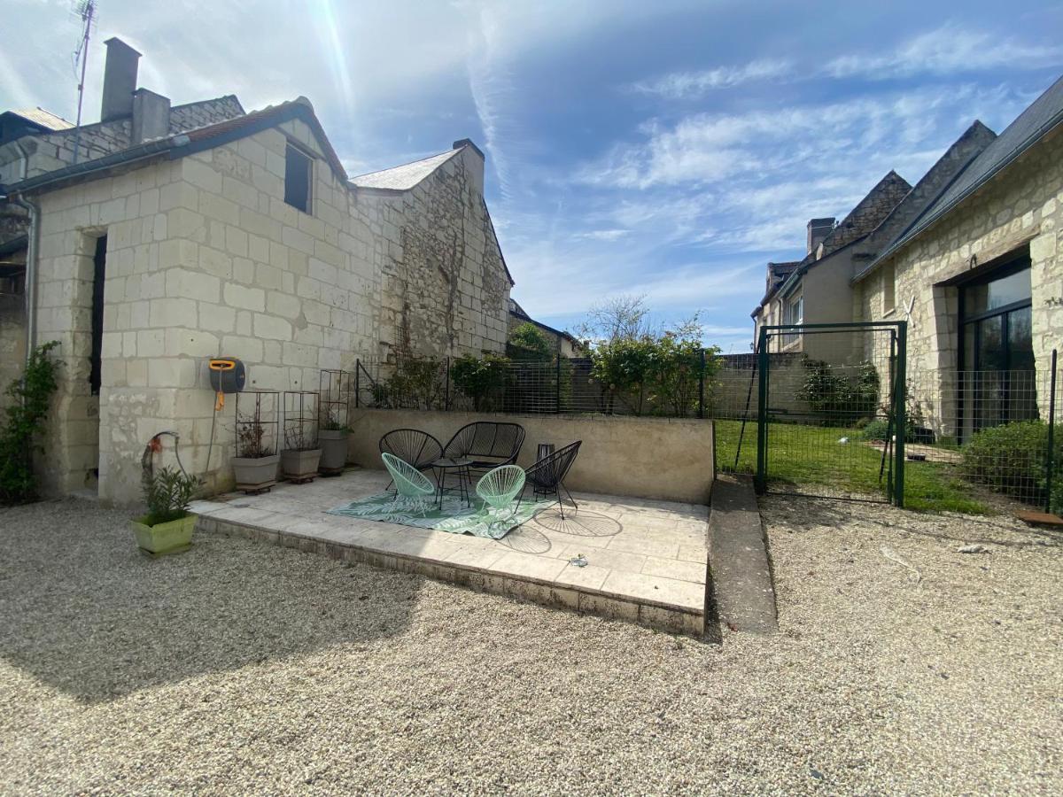 Studio Indre Climatise, La Halte De Cuze, Aux Abords De La Loire A Velo Huismes Exteriér fotografie