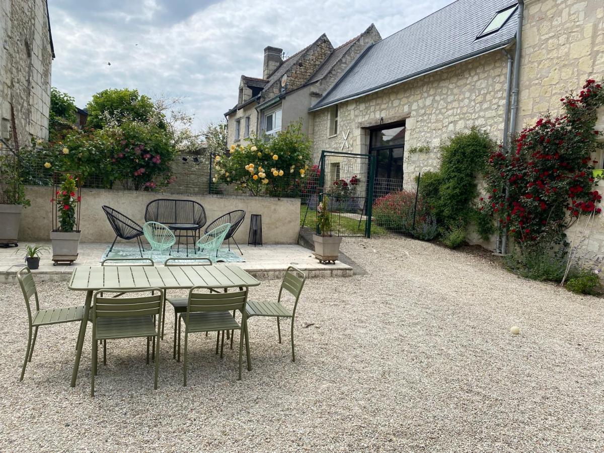 Studio Indre Climatise, La Halte De Cuze, Aux Abords De La Loire A Velo Huismes Exteriér fotografie