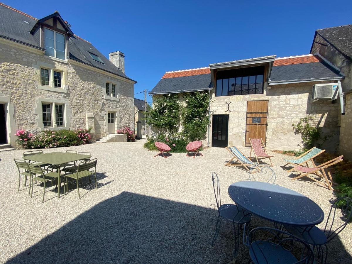 Studio Indre Climatise, La Halte De Cuze, Aux Abords De La Loire A Velo Huismes Exteriér fotografie